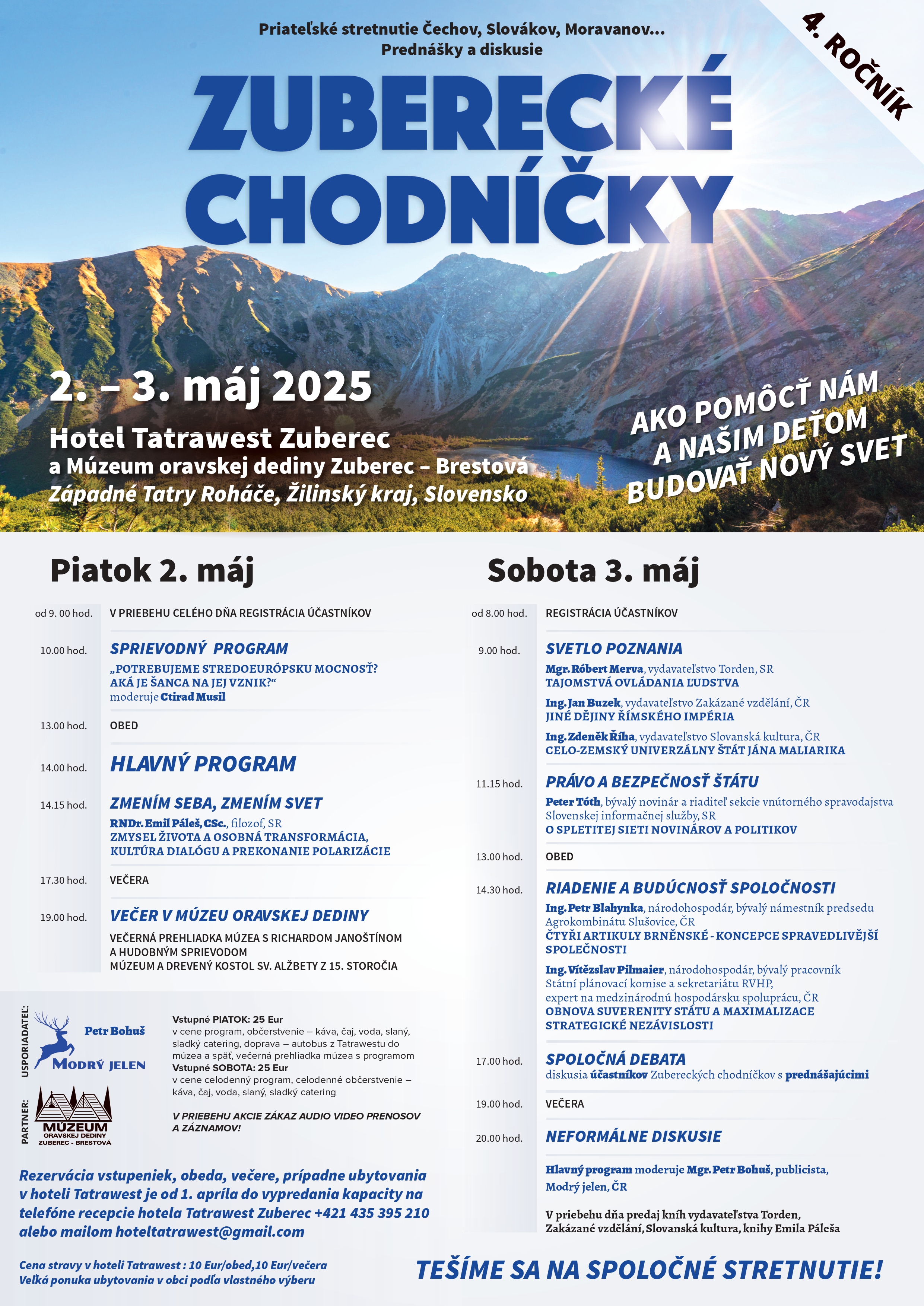 Zuberecké chodníčky 2025